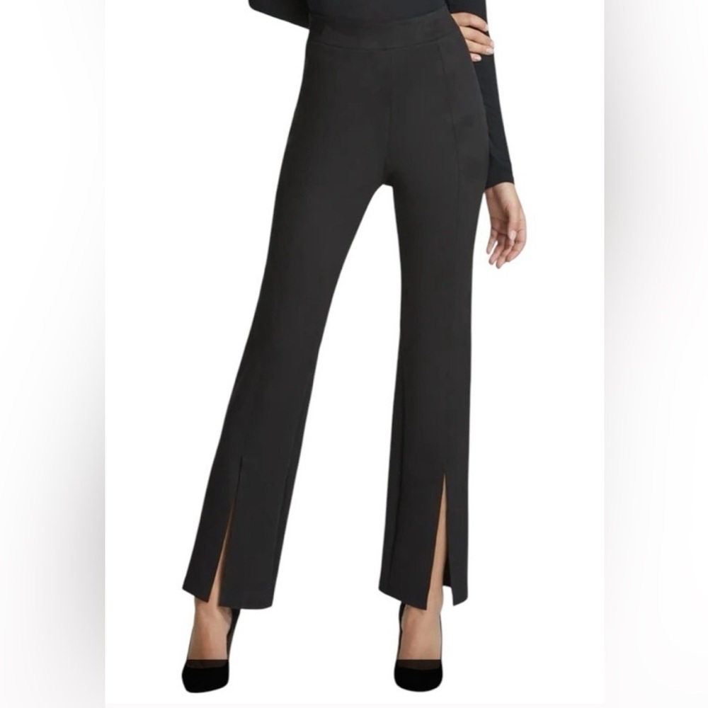 NWT Commando Black Suede Slit Leg Women's Pants